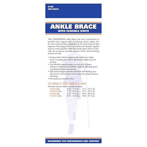 Miniatura 6 de Champion Tobillera, tacón abierto, estancias flexibles, tejido elástico