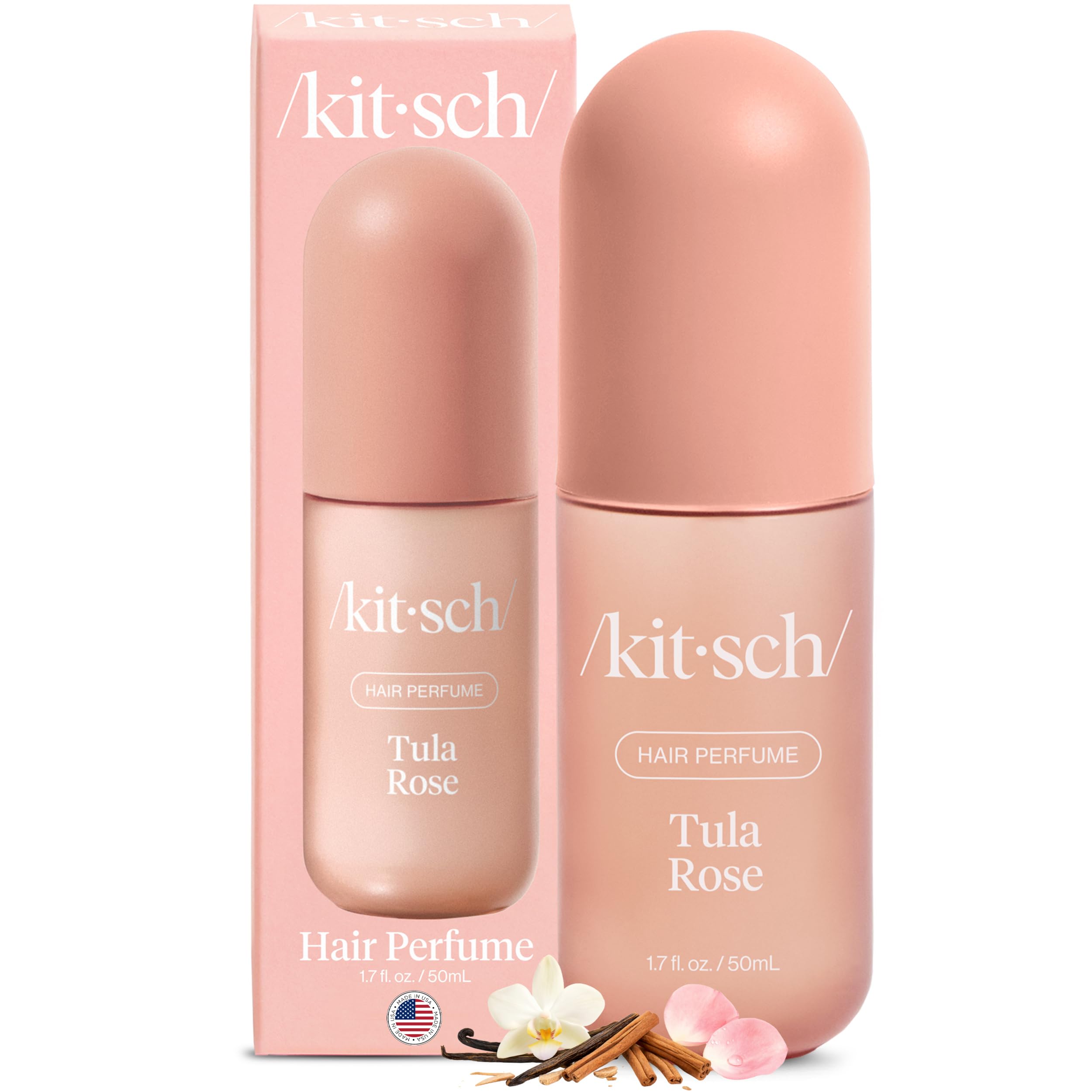 Amazon.com: Kitsch Hair Perfume for Women - Tula Rose | Clean