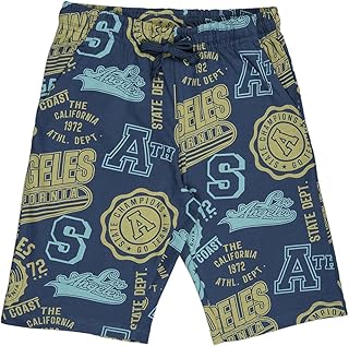 Pantaloons Junior Boys 100% Cotton Printed Casual Shorts | Drawstring Waist | Regular Fit | Ages 8–16 Years Price In India