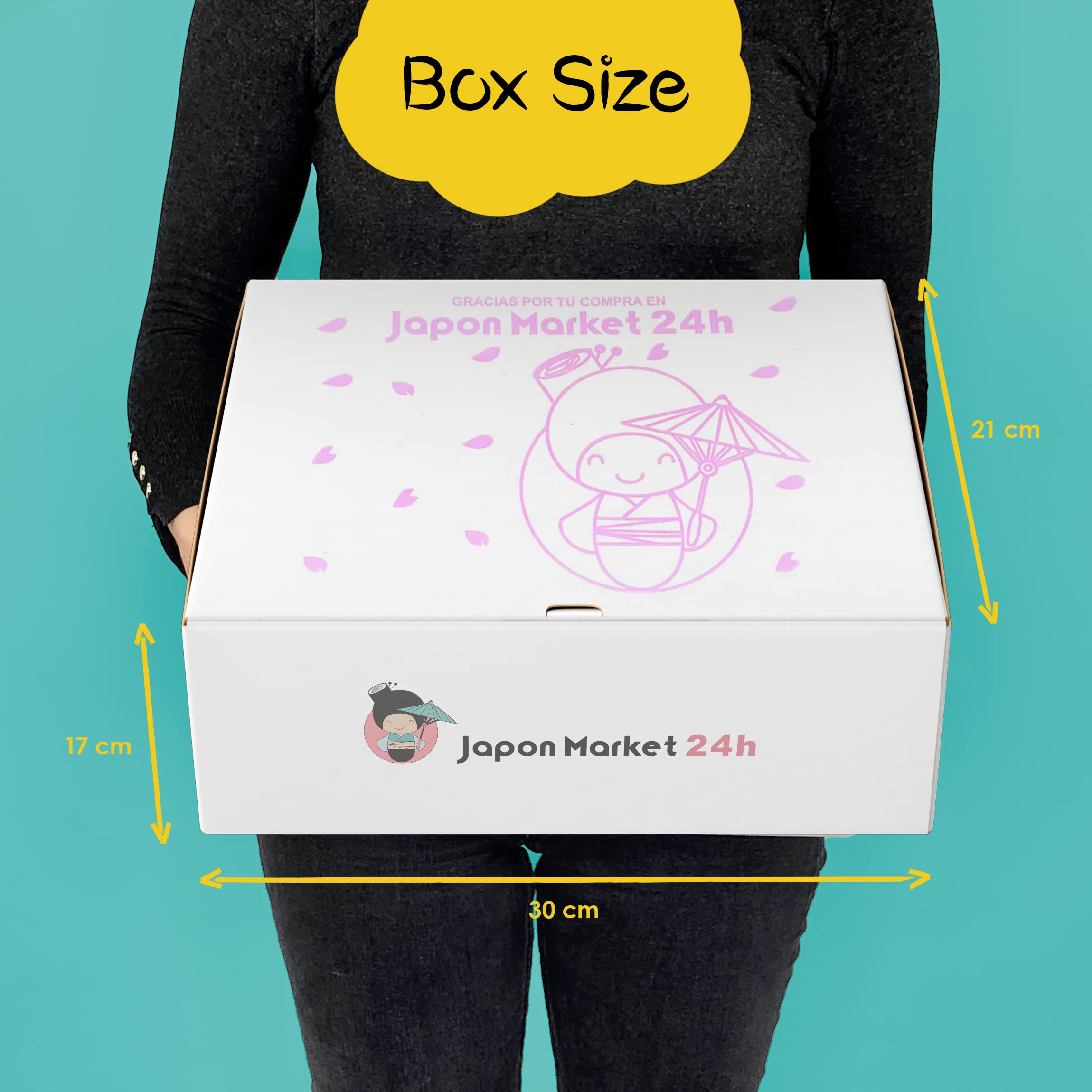 JapanBox Surprise Box: Japanische Süßigkeiten, Snacks, Ramen, Getränke Geschenkkorb