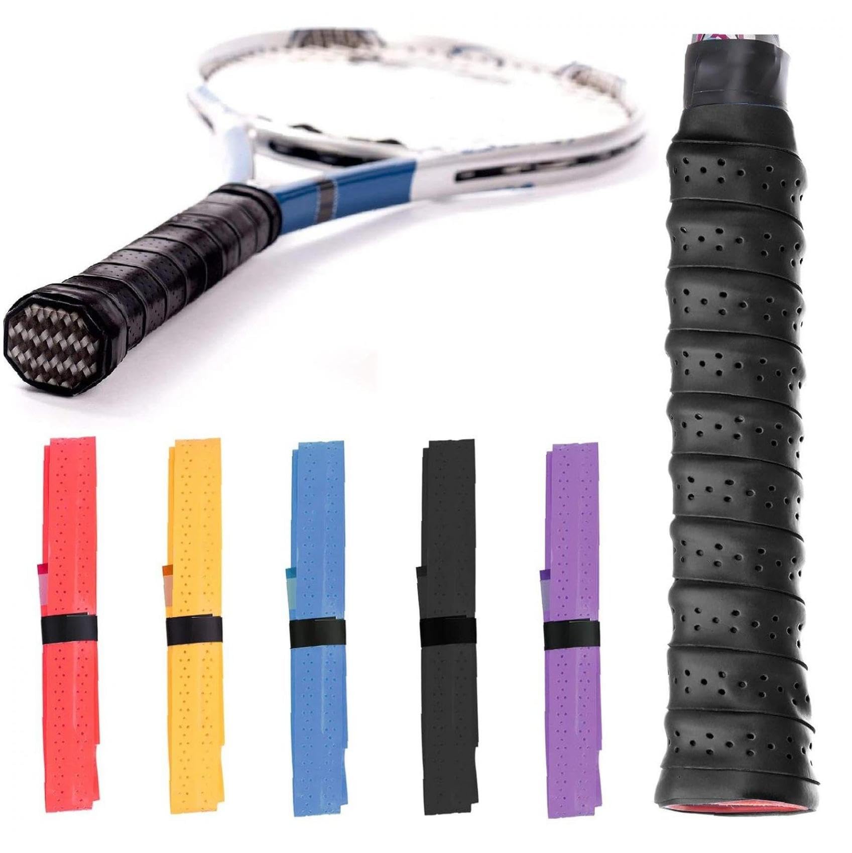 Amazon.co.jp: テニスラケットグリップテープ バドミントングリップ