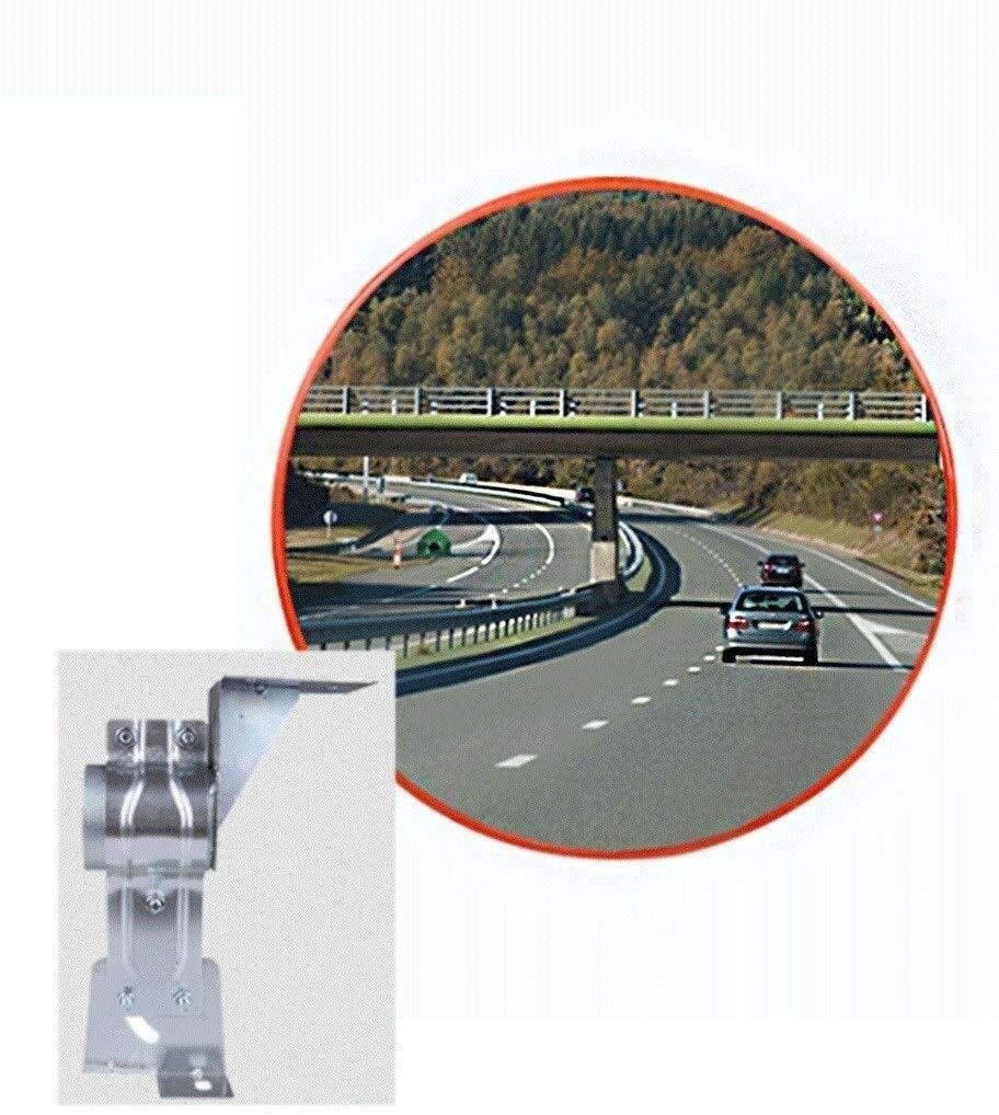 Miroir de sécurité convexe 60 cm pour circulation routière et angles morts