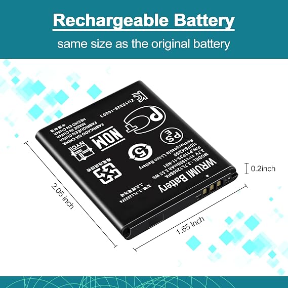 TI 84 Plus CE Battery Replacement - for Texas Instruments TI-84 Plus CE Python - TI Nspire CX CAS II CAS TI-Nspire Battery Part No 3.7L1200SPA 3.7L1200SPB P11P35-11-N01 1500mAh