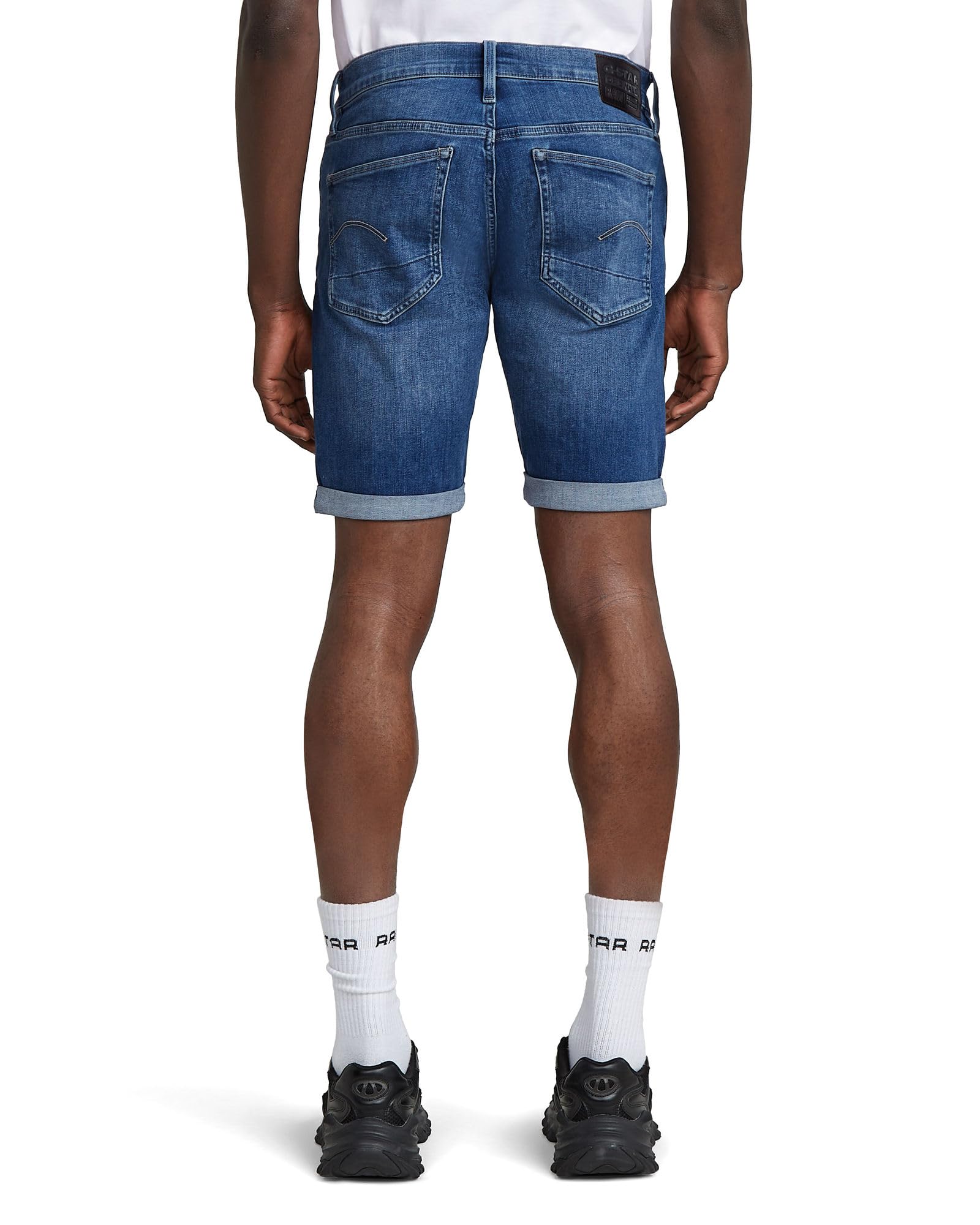 G-STAR 3301 Slim Denim Shorts - Shorty Mężczyźni