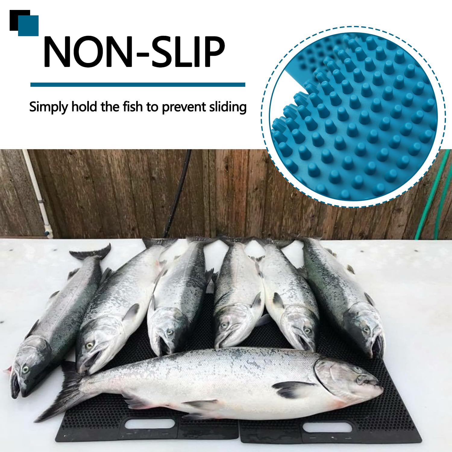 Snapklik.com : NonSlip Fish Fillet Mat For Filleting, Cutting, Cleaning ...