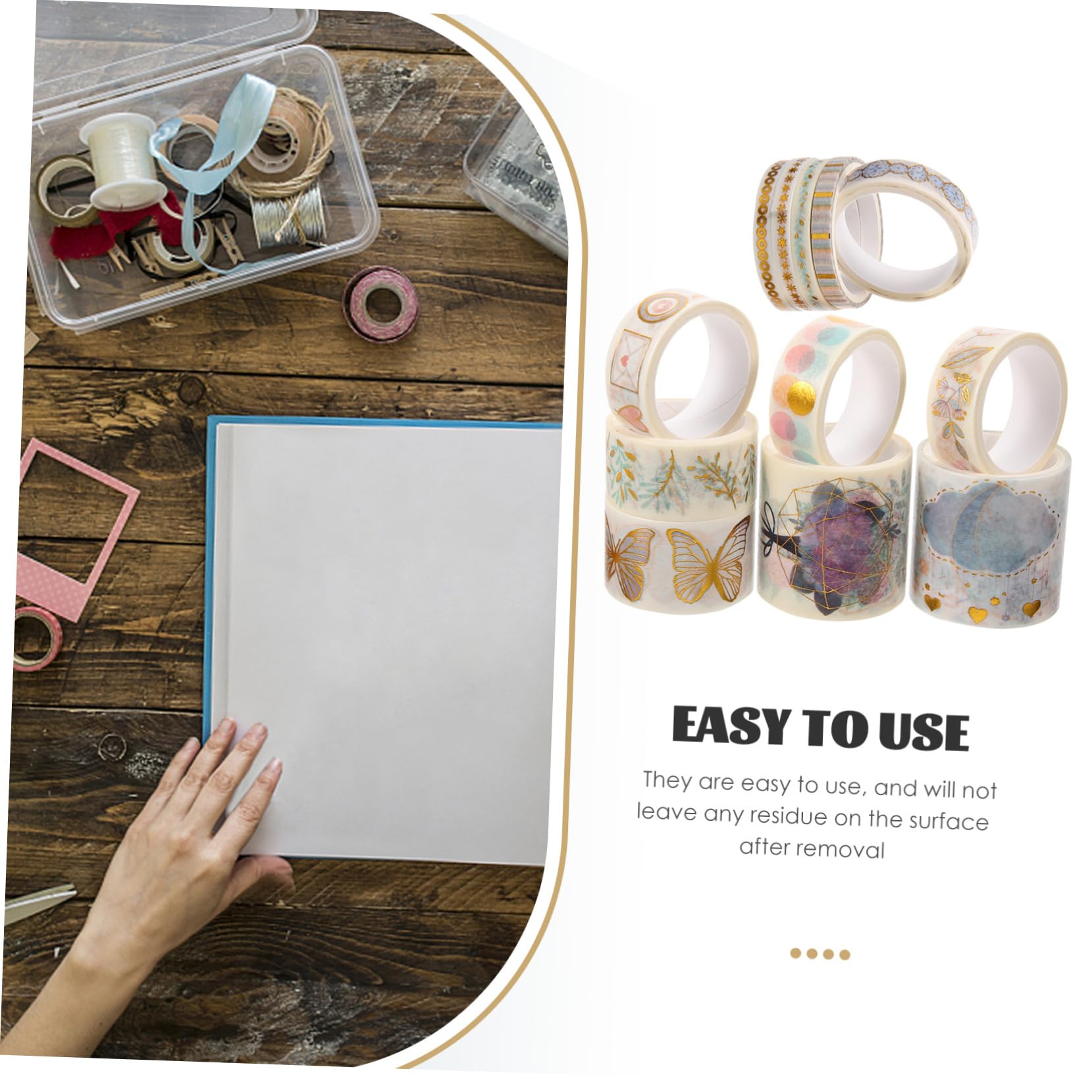 SOLUSTRE 36rollos Cinta Washi De Japones para Manualidades y Accesorios para Planificación Diseño Elegante y