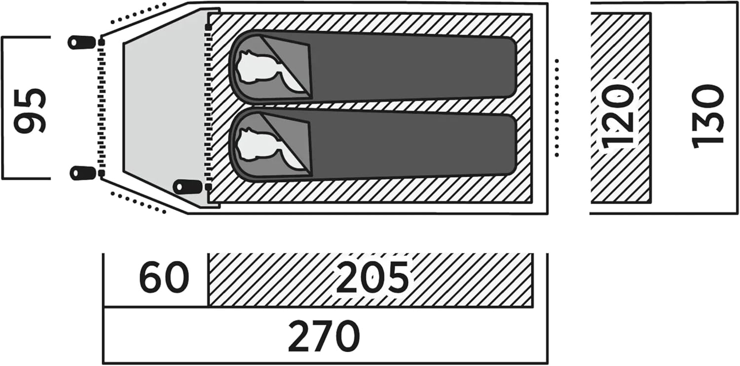 Easy Camp Setesdal 2 Dome Tent
