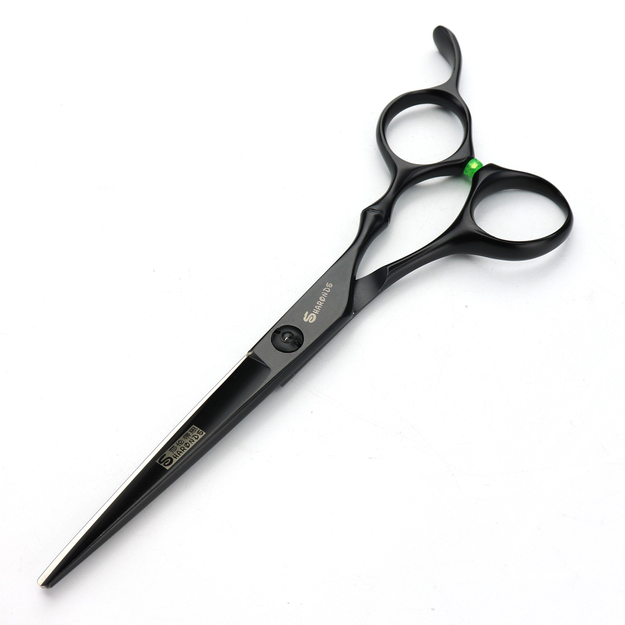 Forbici professionali per capelli e capelli che assottigliano forbici set - nero - acciaio inossidabile J44C 5.5 "/ 6 "7/7.5 pollici (5.5 pollici, 2 pezzi)