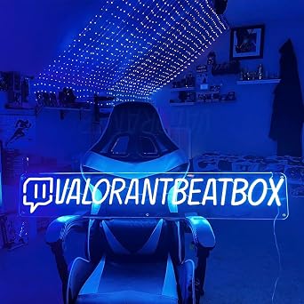 Custom Gamer Tag LED Neon Light ، اسم معرف قناة البث المباشر المخصص ، Twitch Wall Decor ، YouTube Sign ، هدايا الألعاب لمشغلات البث