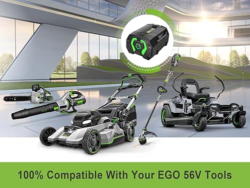 Miniatura 7 de S SKSTYLE Batería de 7.5ah para EGO 56V compatible con todas las herramientas Power 56V EGO Power+, batería con indicador de combustible mejorado