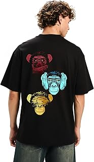 GOSHOP Store Oversized T-Shirt for Men & Women | Personalized Front & Back DTF Print | Cotton Blend Graphic Tee | Custom P... Price In India