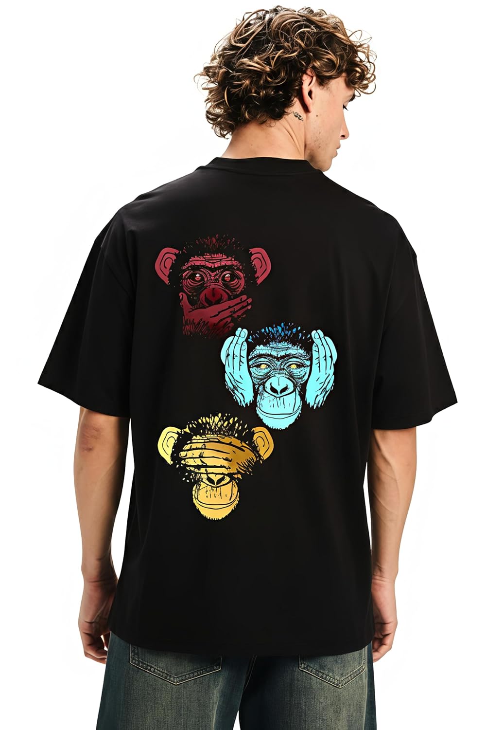 GOSHOP Store Oversized T-Shirt for Men & Women | Personalized Front & Back DTF Print | Cotton Blend Graphic Tee | Custom P... - Review, Price and Buying Guide