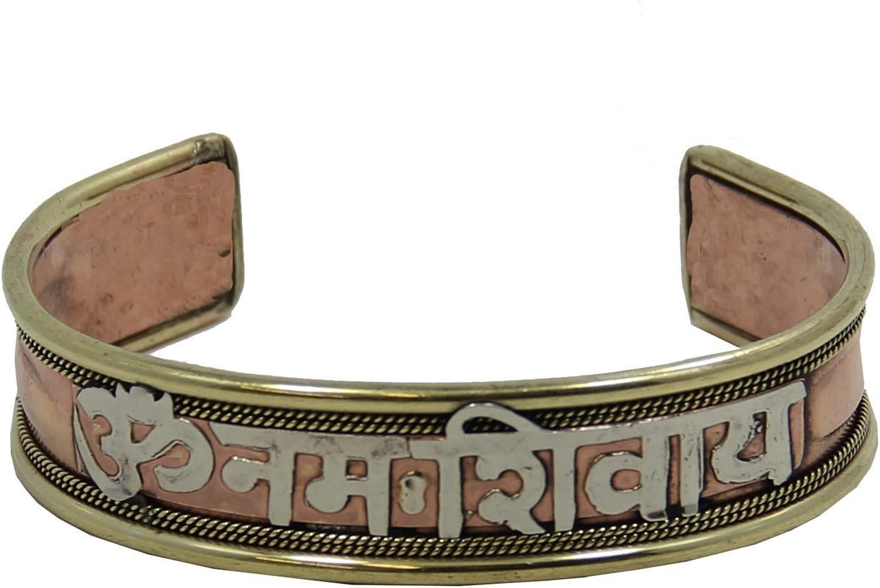 Brass/Copper Healing Bracelet For Prayer & Meditation Adjustable Size- Premium Quality
