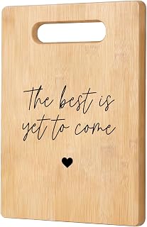 Orchroma Engagement Gifts for Couple,the Best Things in Life Cutting Board,Wedding Bridal Shower Marriage Gifts for Newlyweds,Couples,Bride to Be
