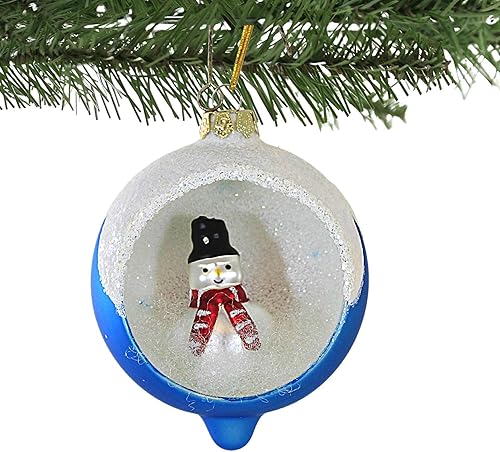 Miniatura 3 de Bethany Lowe Adorno de muesca de muñeco de nieve