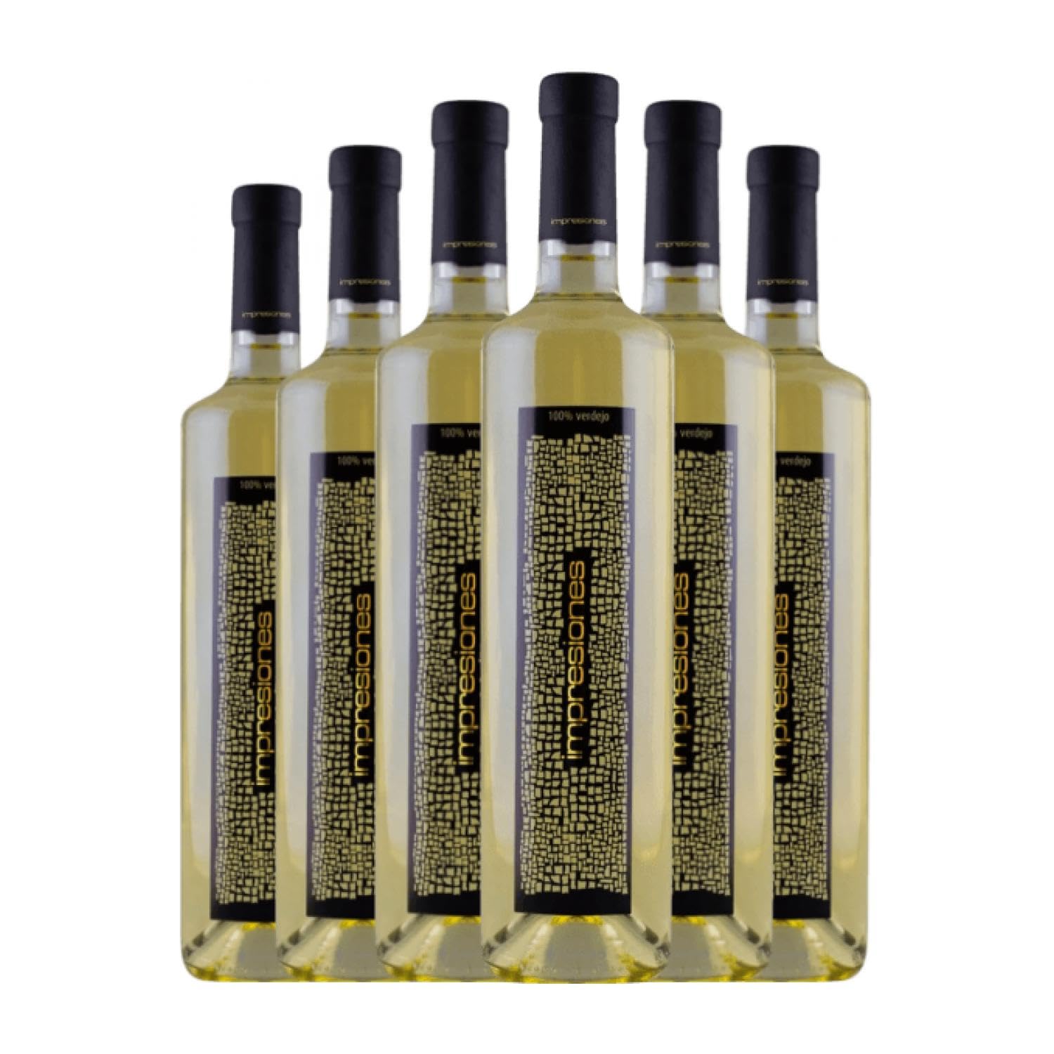 Los Palomares Impresiones Verdejo León 75 cl Vino blanco (Caja de 6 Botellas de 75 cl)