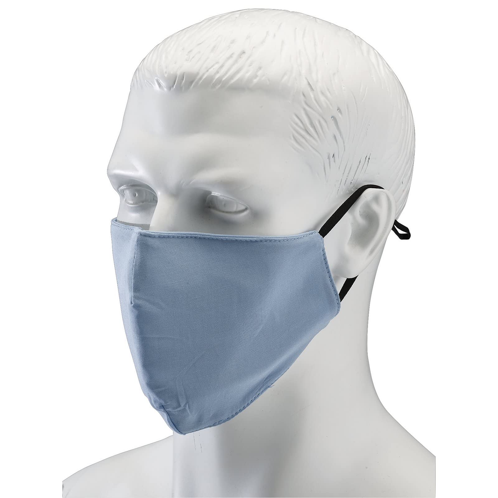 Draper 94702 Reusable Cloth Face Masks, Light Blue, Pack of 2-picture-47