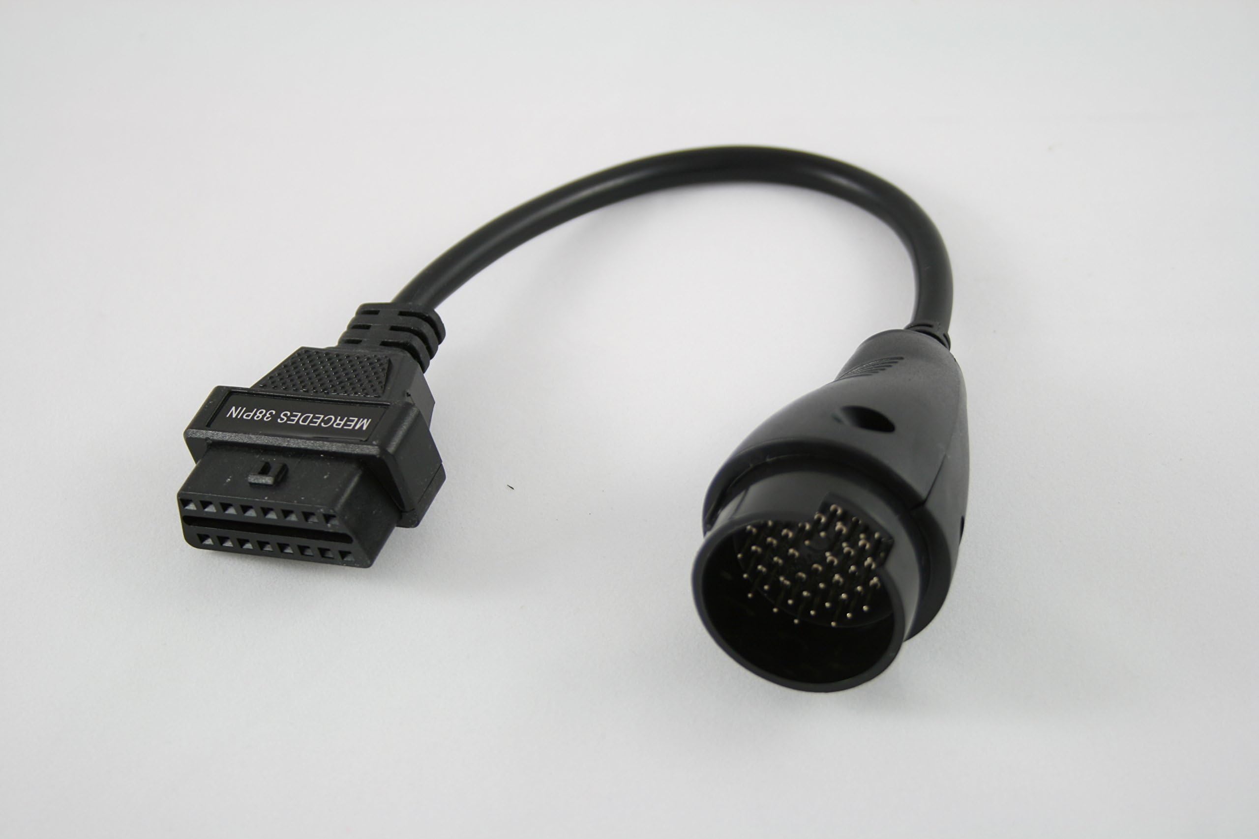 38 Pin OBD to OBD2 Diagnostic Adapter Cable for Mercedes Benz W124 W210 W140 W202 S202