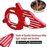 Vista 3 de Adaptador de placa de montaje de motor ajustable de aluminio para Arrma Granite Mega Typhon Big Rock Senton 3S Kraton Outcast 4S 1/10 BLX Modelos