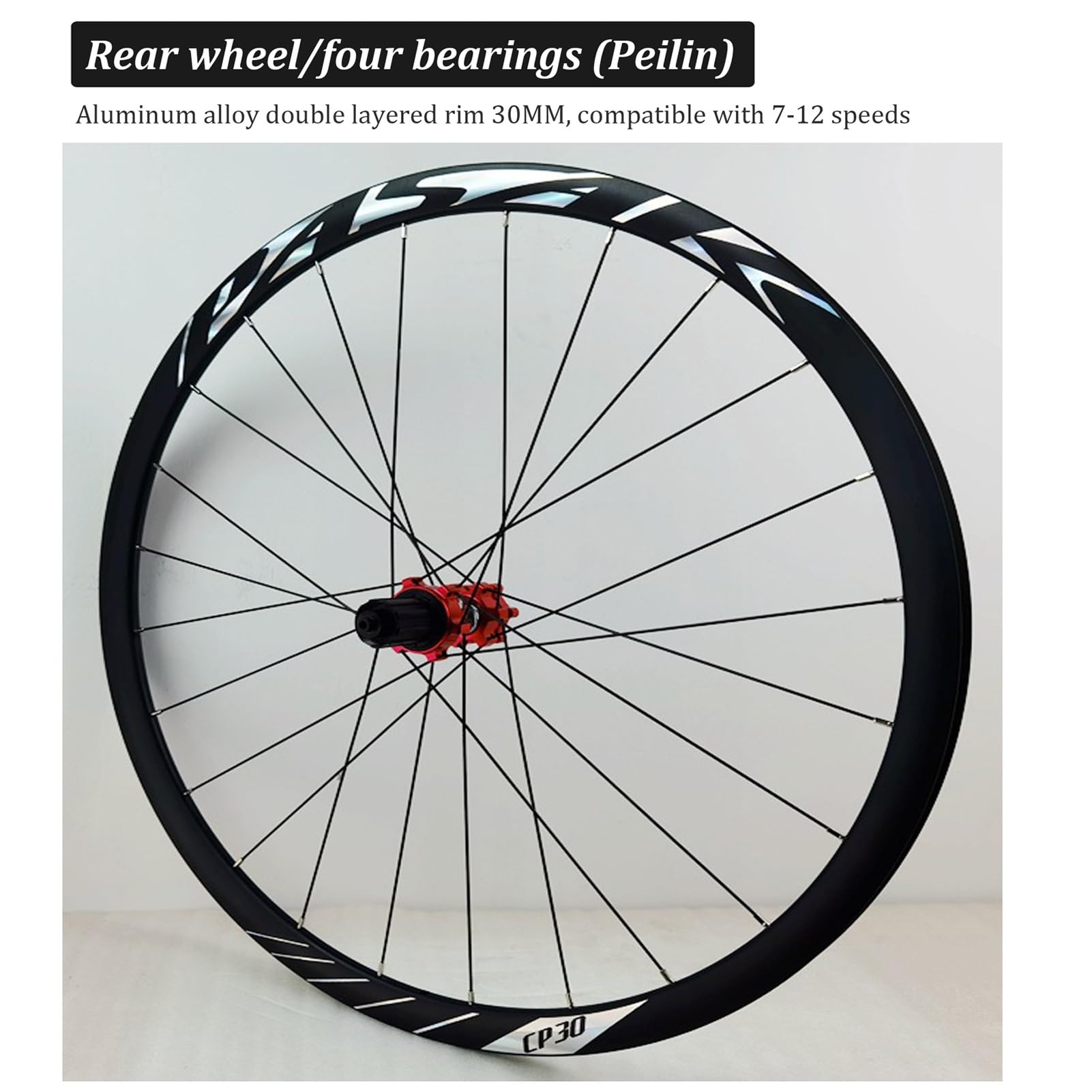 マグネシウムホイール　700C フロント用 700Cー ホイールマグネシウム 合金ロードバイク4本 スポーク