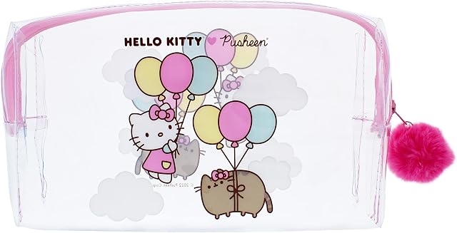 Hello Kitty x Pusheen Washbag | Toiletry Bags | Travel Bags | Makeup Bags | Pencil Cases | Pencil Case