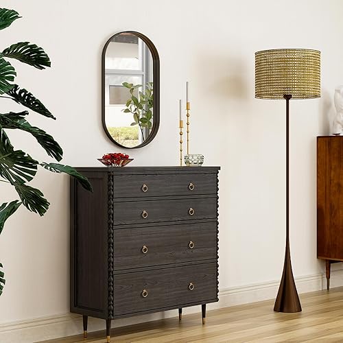 Vista 14 de Espejo de baño LED, 32 x 48 pulgadas, marco blanco degradado frontal y retroiluminado, antiniebla, regulable, espejo iluminado horizontal/vertical