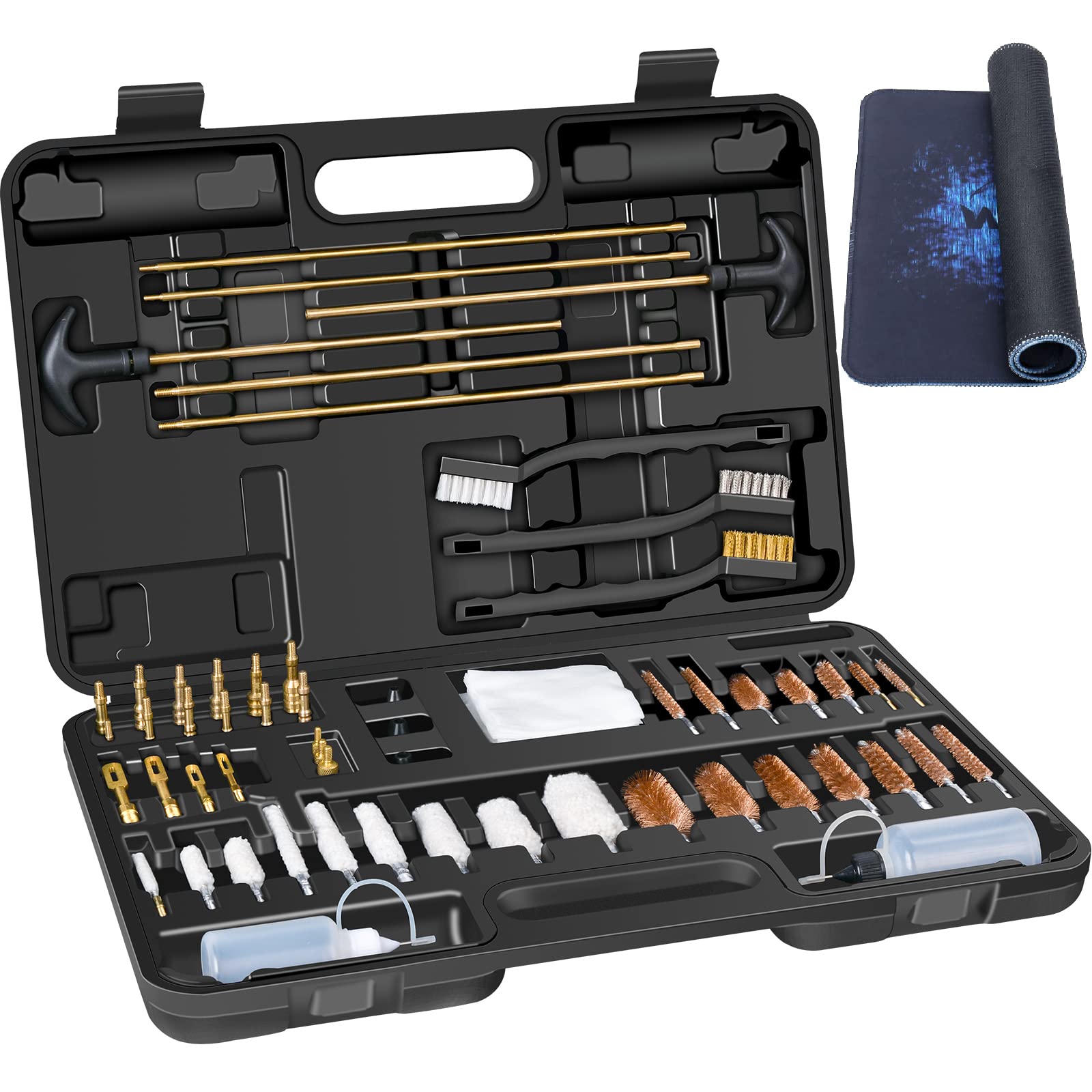 Universal Gun Cleaning Kit, Rifle Pistol Handgun Shotgun Shooting Gun