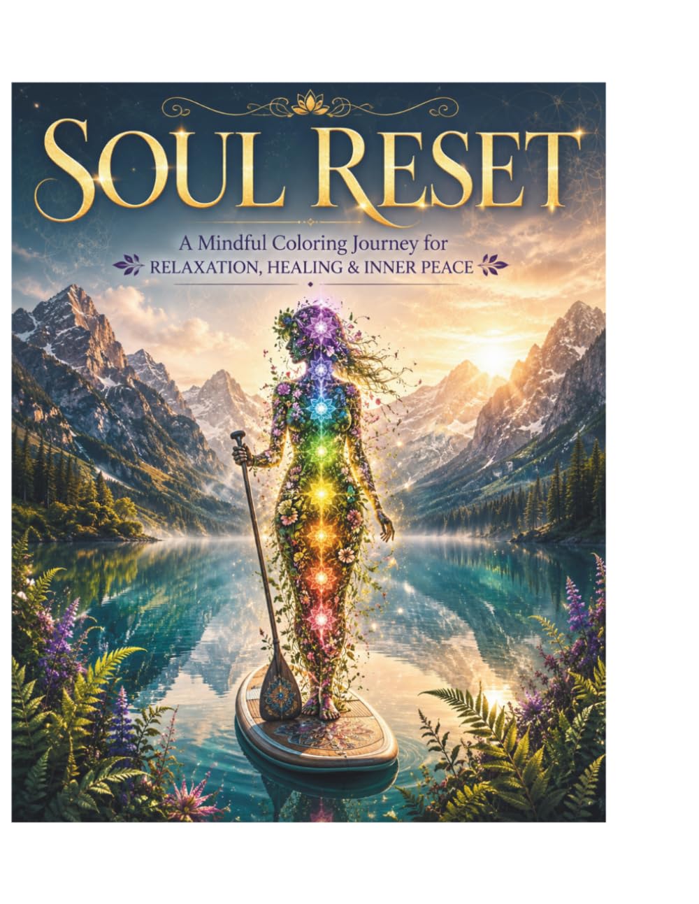 Soul Reset: A Mindful Coloring Journey for Relaxation, Healing and Inner Peace