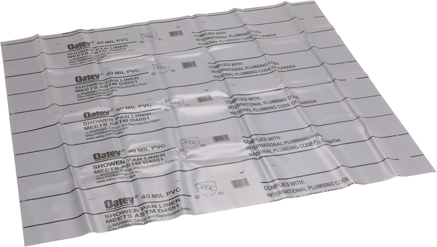 Oatey PVC Shower Pan Liner