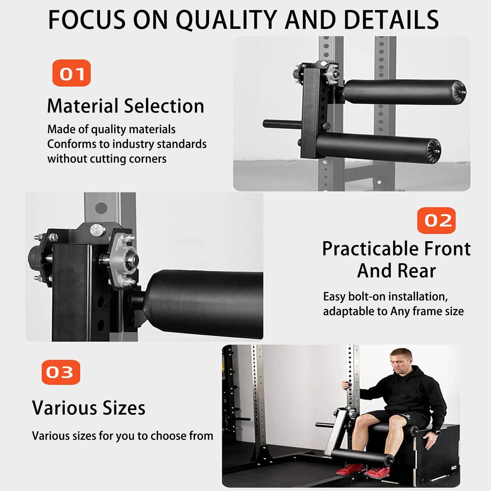 Máquina de extensión y rizo de piernas sentadas ajustables, equipo de ejercicio de piernas resistente para gimnasio en casa, entrenamiento de cuádruples y isquiotibiales