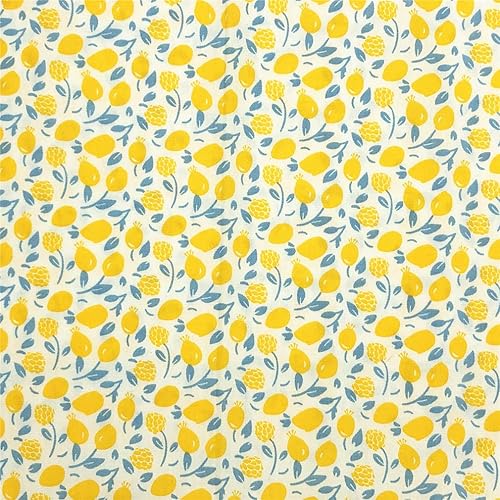 Miniatura 8 de Tela acolchada a cuadros de níspero de girasol, paquetes de tela de algodón amarillo, 7 piezas de 18 x 22 pulgadas