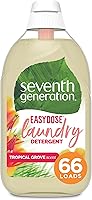 Vista 15 de Seventh Generation Detergente líquido para ropa, aroma cítrico fresco, 60 cargas, combate las manchas, 90 onzas líquidas