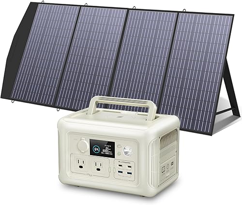 Miniatura 23 de ALLPOWERS Estación de energía portátil de 600 W, batería de reserva LiFePO4 de 299 Wh, generador solar R600 (pico de 1200 W), banco de energía solar