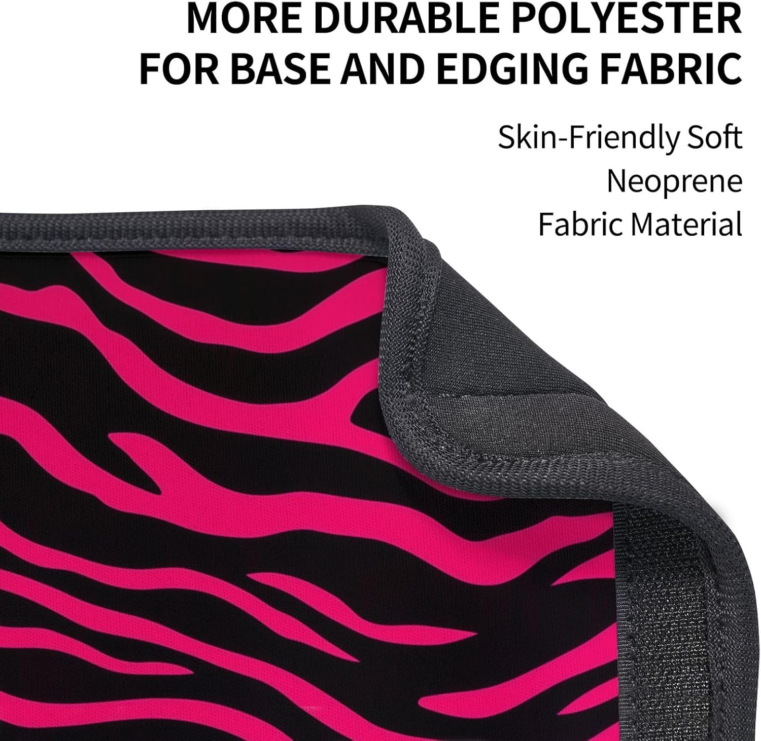 Seat Belt Cover Pads Hot Pink Black Zebra Print Car Seat Belt Covers for Women Men Adults Kids Soft Comfortable Auto Seatbelt Cushion Shoulder Strap Pad Handle Wraps, 1 Pair