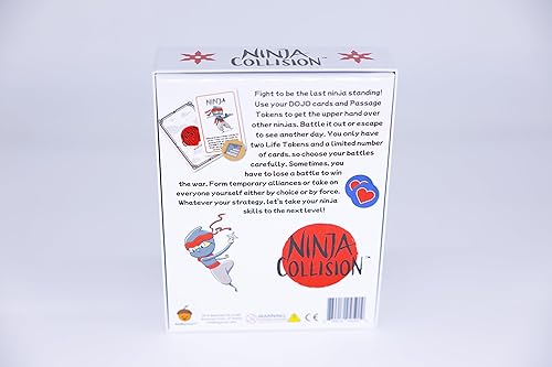 Miniatura 2 de Ninja Collision Un divertido juego de estrategia para familias y amigos. Fácil de aprender y diversión total. Juegos rápidos para grupos pequeños.