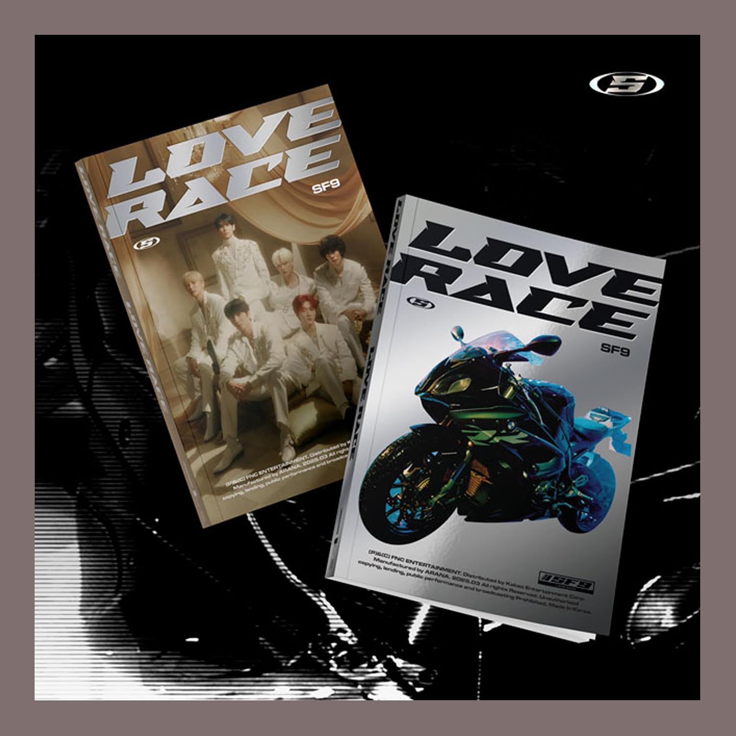 SF9 Love Race 15th Mini Album (FaNCy - CHA NI Ver.)