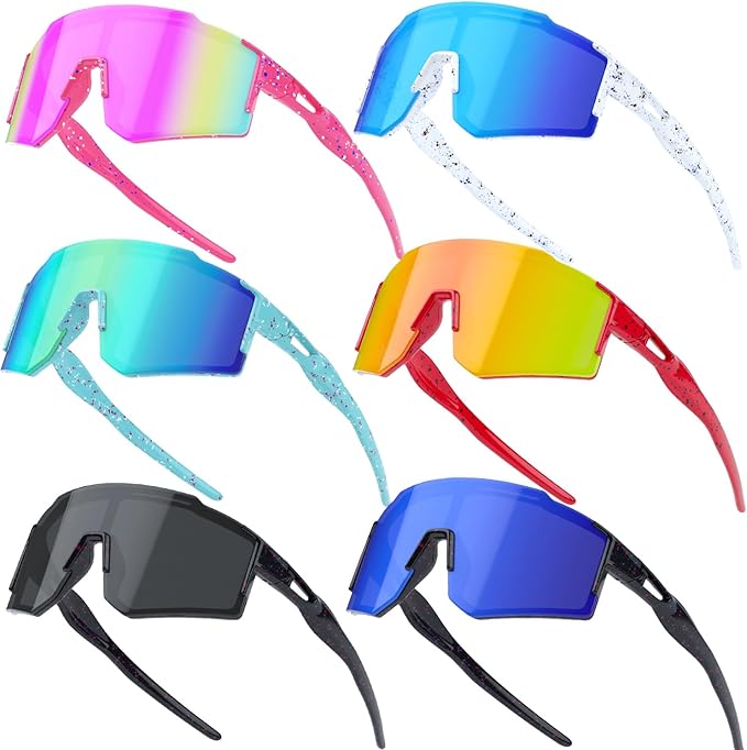 tumwick Baseball Sunglasses for boys girls,Kids Sunglasses Polarized,running golf cycling Glasses