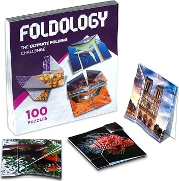 FOLDOLOGY 1-2-3 Bundle! Three Origami Puzzle Games, with 260 Puzzles Total.