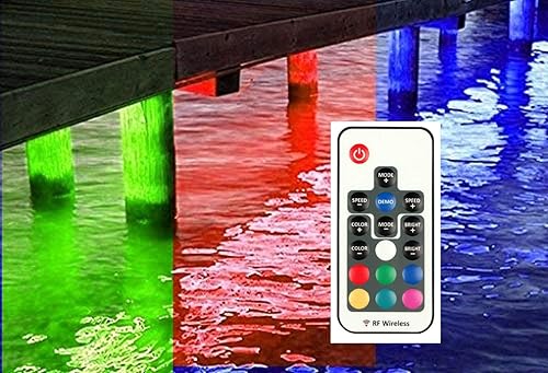 Green Blob Outdoors Kit de luces LED multicolor Pimp My Dock para bricolaje, 15,000 lúmenes, kit de iluminación LED debajo del muelle SMD5630 IP68