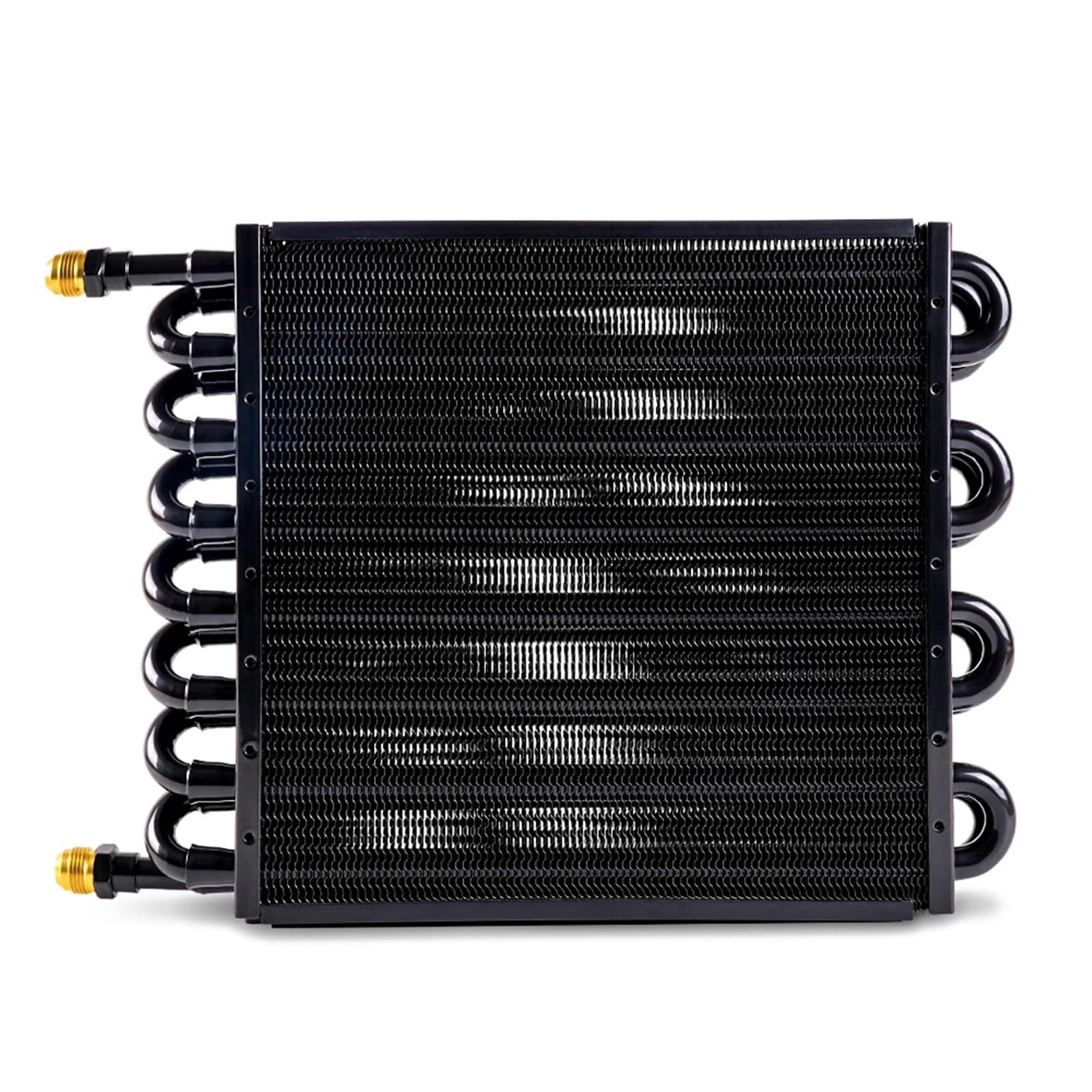 Filtro aria cabina 15300 Radiatore del fluido 16 tubi e alette di passaggio Radiatore dell'olio della trasmissione Electra-Cool - AN8 RS-OSA018 filtro abitacolo(Black)