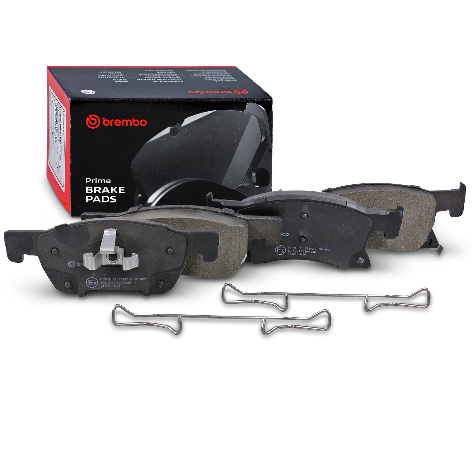 Brake Pads Set fits OPEL ASTRA K 1.0 Front 2015 on Brembo 13478300 39103797 New