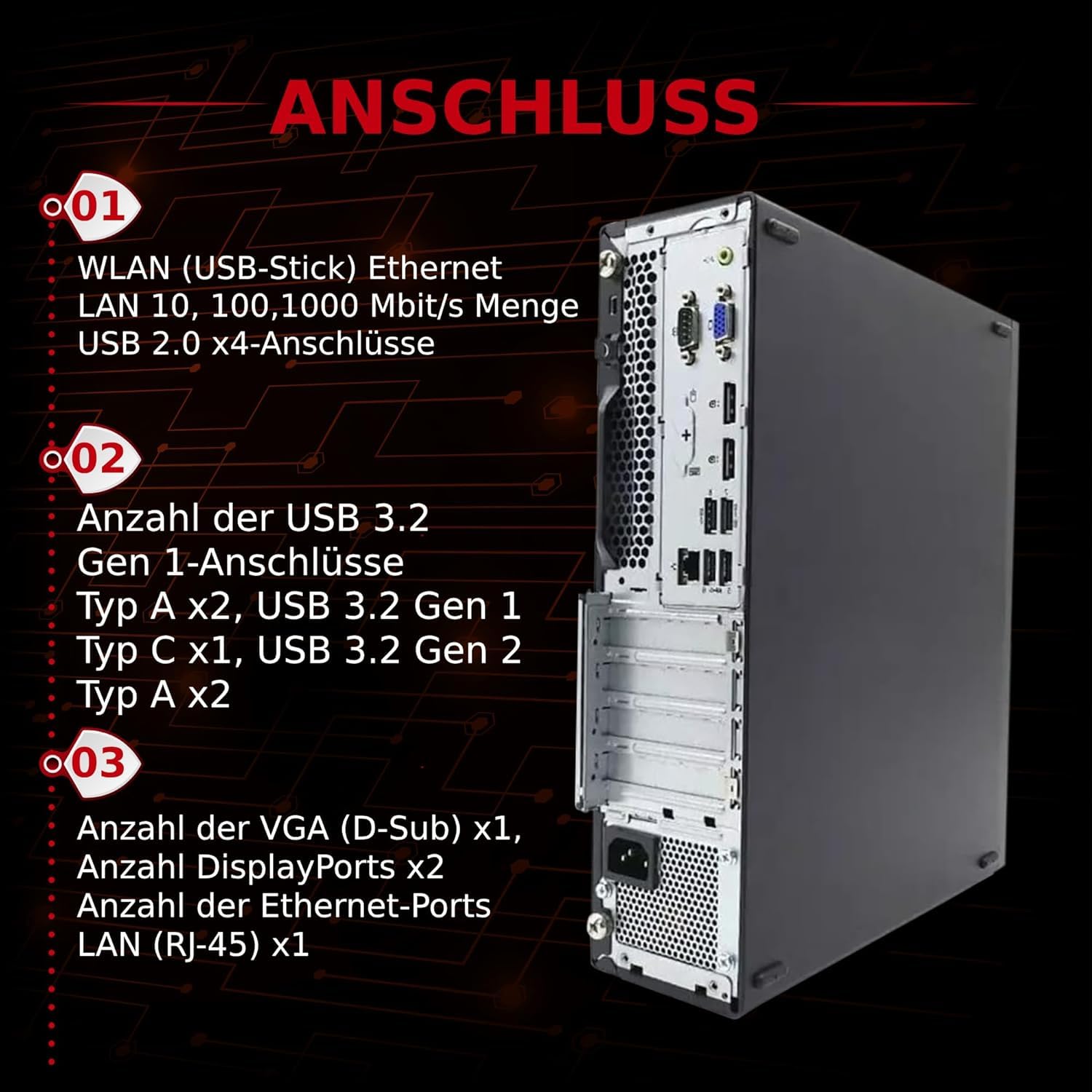 Lenovo ThinkCentre M720S Intel i7 8700 12-Thread 4.60 GHz Business Office Multimedia Computer mit 3 Jahren Garantie! - 32 GB - 1000 GB SSD - USB 3.0 - WLAN - Windows 11 Prof. 64-Bit - MS Office