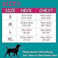 Vista 2 de Wolfone Arnés sin tirones para perro, ajustable, suave, acolchado, chaleco para mascotas, con asa de control, adorable arnés diario para perros