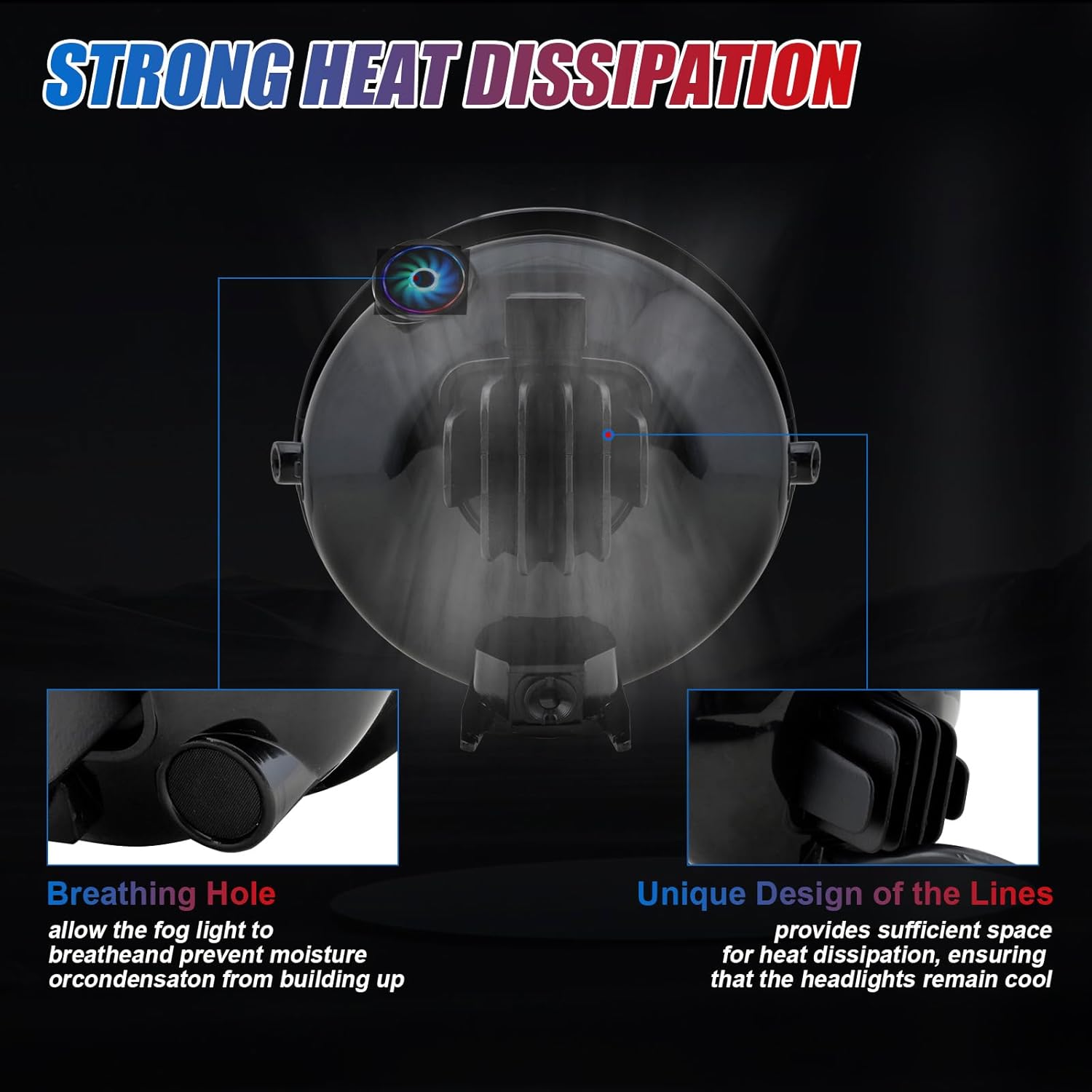 Upgraded LED Fog Lights Assembly Fit for Tacoma,Front Bumper Driving Fog Lamp Compatible with Toyota Tacoma 2005-2011,Solara 2004-2006,Tundra 2007-2013,Sequoia 2008-2015 with White DRL & Amber Signal