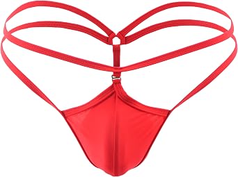 SHERRYLO Sexy Men String Thong Exotic Mens Underwear Thongs and G-strings G String for Man Jockstrap Mens Mankini Jockstraps