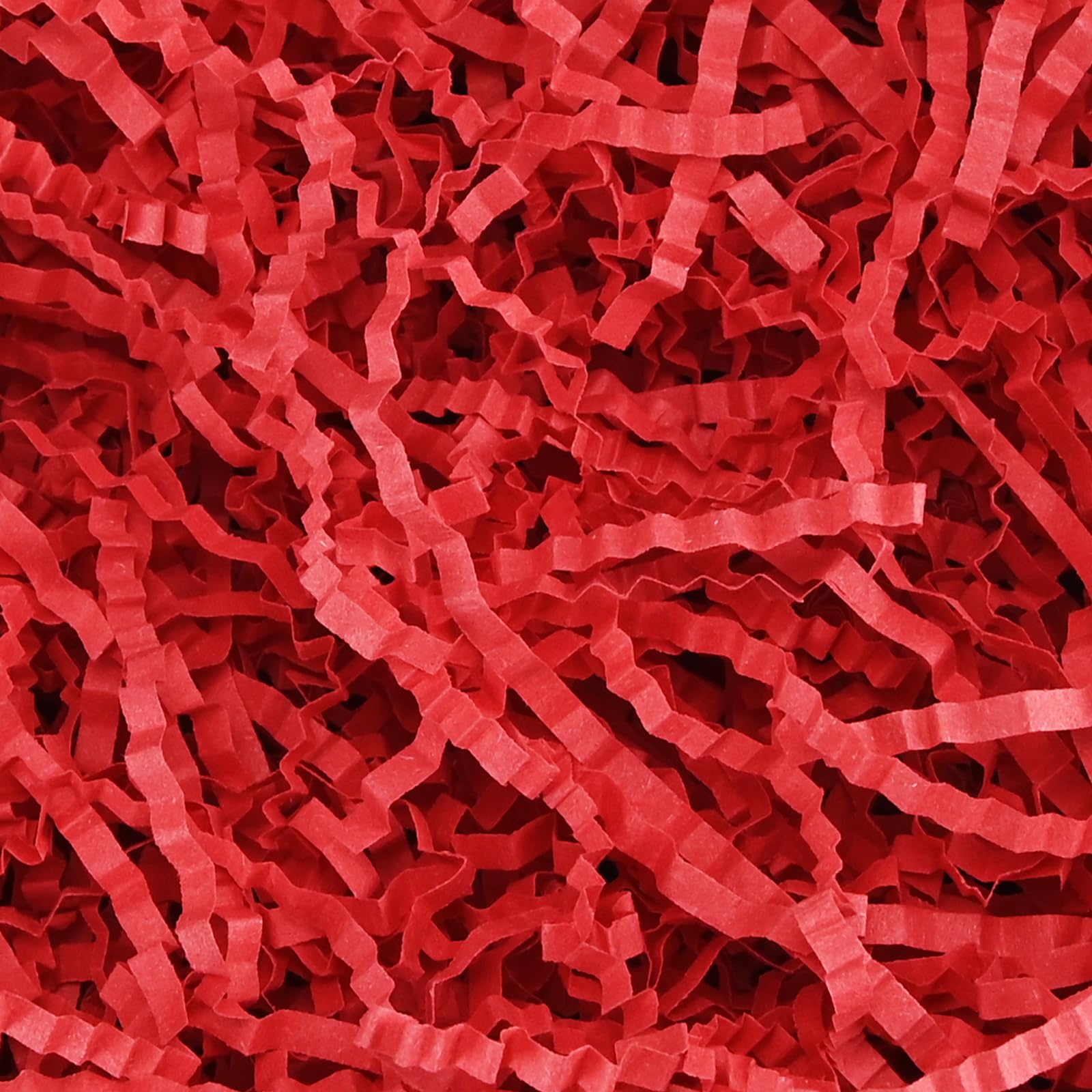 Raissily 1.5LB/700g Crinkle Cut Paper Shred Filler, Packing Grass Cushion Paper for Valentine's DayWedding Birthday Anniversary Valentine's Day