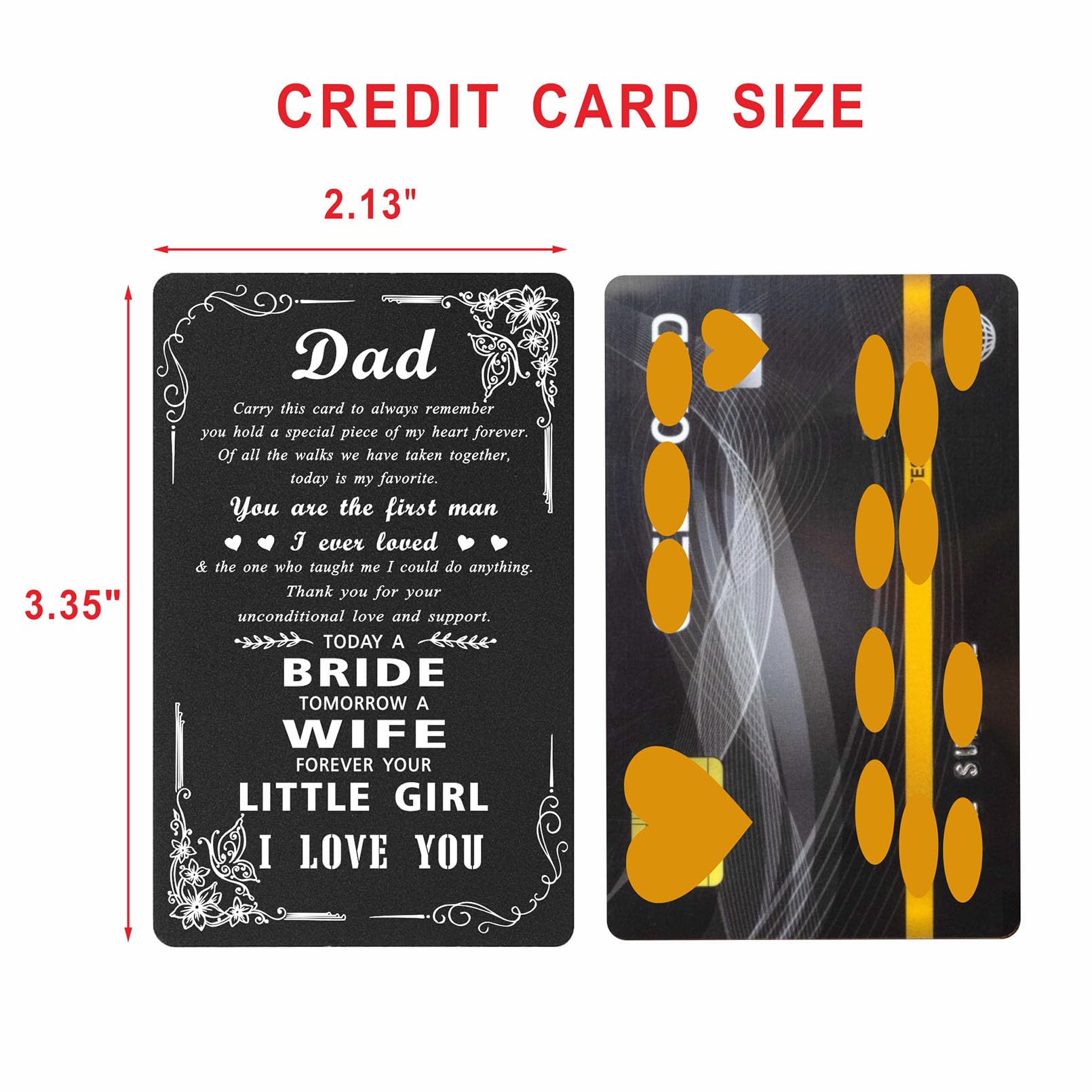 Regalo del padre della sposa, stampa personalizzata, disegno del giorno del matrimonio, ricordo personalizzato del padre della sposa, biglietto di ringraziamento del papà, favore - Italia