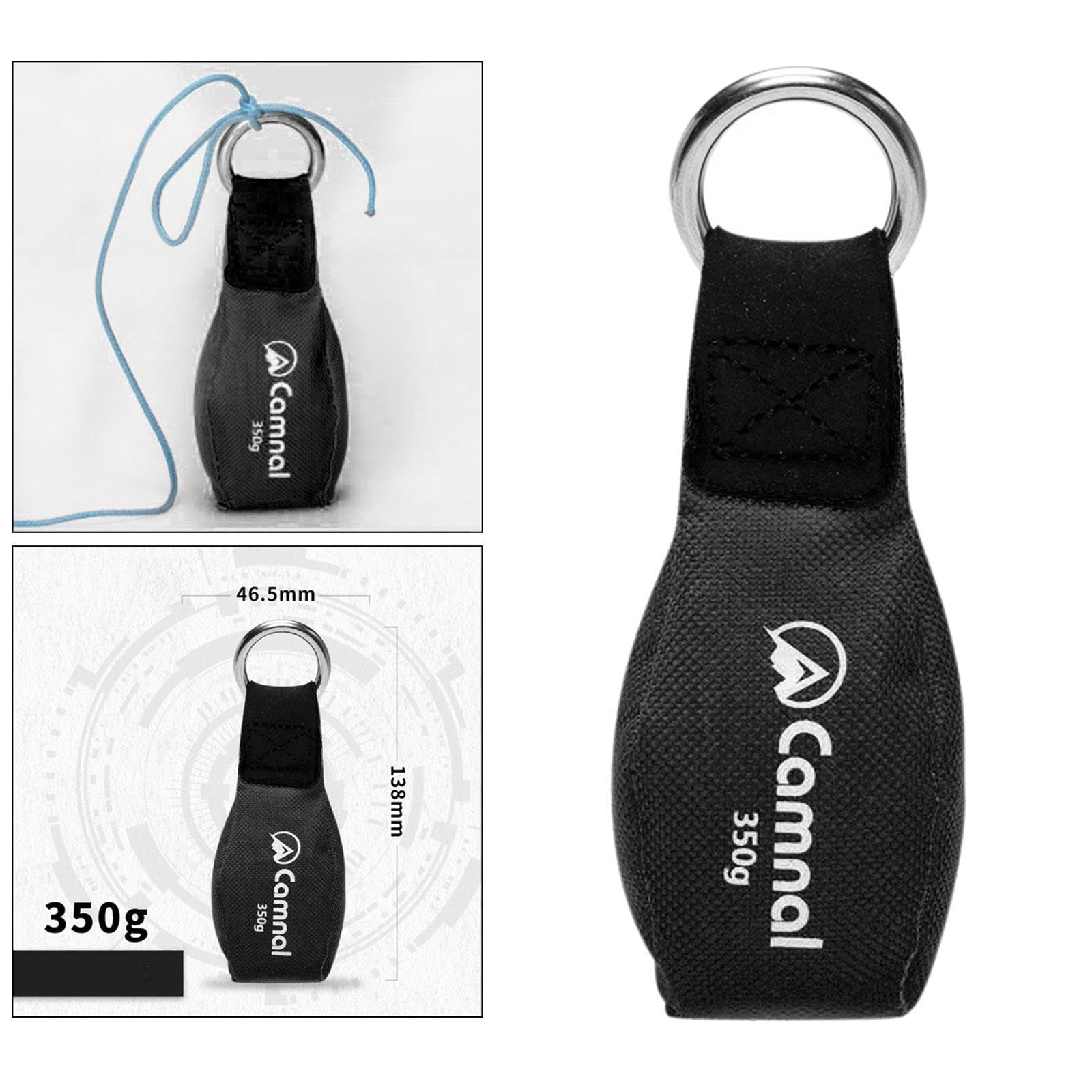 Outdoor Wurfgewichtstasche 35oz (ca. 1 kg) für Baumpfleger, Kletterausrüstung, Seile, robuste und tragbare Ausrüstung, Gewichtsack für Rigging, Outdoor Sportarten, Fels