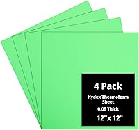 Vista 57 de Kydex Sheets - Solid Color DIY Kit for Crafting Holsters, Sheaths, and Mag Pouches - (8x8, 8x12, 12x12), Premium Thermoform Sheets - Thick, Durable