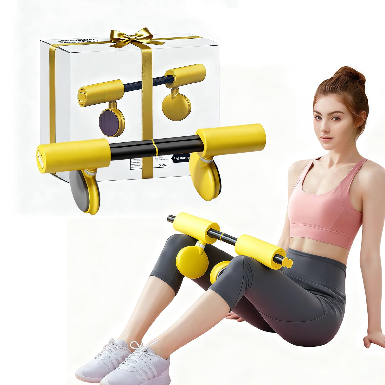 auvstar Beckenbodentrainer Donna Attrezzo, Attrezzo Interno Coscia e Allenamento Delle Braccia (25-30 libbre), Adatto per uso Domestico, in Ufficio e in Viaggio Attrezzatura per il Fitness